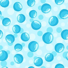 water bubbles seamless pattern Abstract geometrical circle wallpaper.
