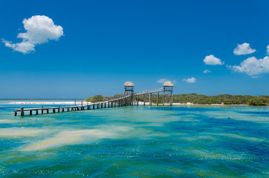 Isla de los Pajaros in Holbox, Mexico