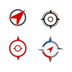 Compass Adventure Logo Template Design Vector