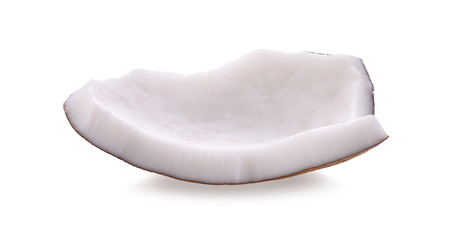 coconut isolated on white background.