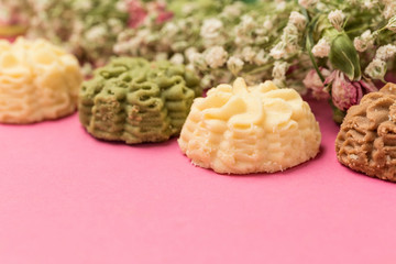 Take a close look at the delicious cookies