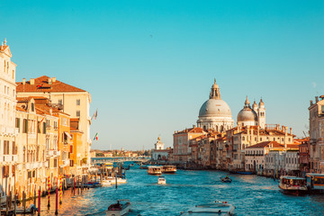 Canals and Cityscape of Venice, Italy