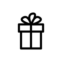 Present  box illustration vector icon