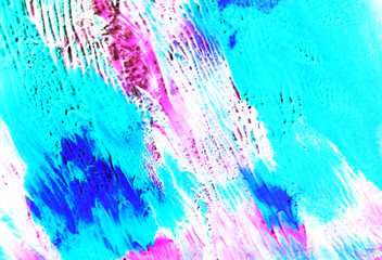 art color abstract blue pink