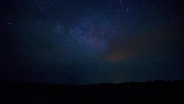 4K.Time lapse the Milky Way and galaxy