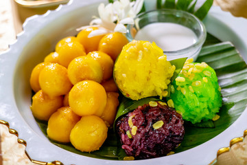 Variety of Thai Dessert - Halal food In Thailand