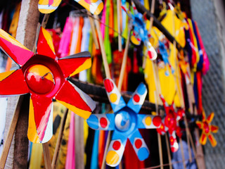 pinwheel at the market