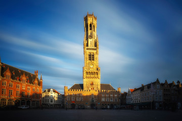 Naklejka premium Brujas. Torre Belfort