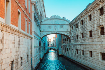 Canals and Cityscape of Venice, Italy