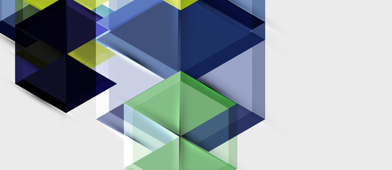 Hexagon vector business presentation or brochure template, technology modern design