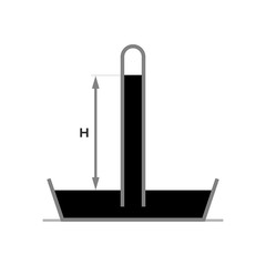 Torricelli school physical experiment