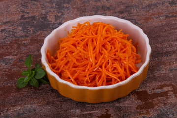 Korean cattot snack salad