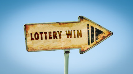 Street Sign to Lottery Win