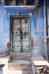 The Blue City in Jodhpur, India