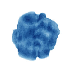 Abstract watercolor art background on white background