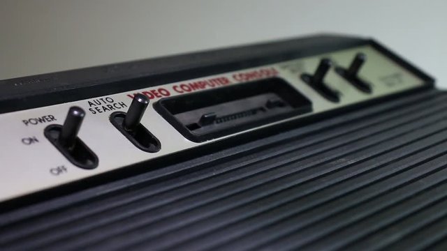 The Player Controls The Vintage Video Computer Console TV Game With Built In 5001 Games