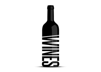 Wine Bottle Logo