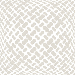 seamless geometric halftone vector pattern