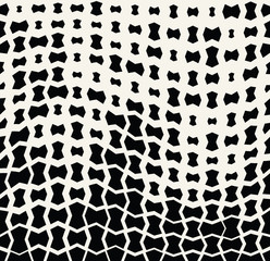 halftone geometric vector border pattern