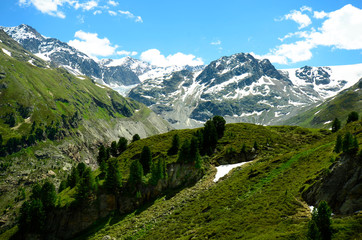 Fototapeta na wymiar Austria, Tirol, Kaunertal