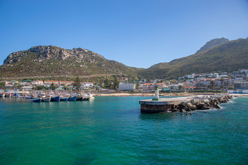 Fototapeta na wymiar Kalk Bay Harbour, Western Cape Peninsular, South Africa