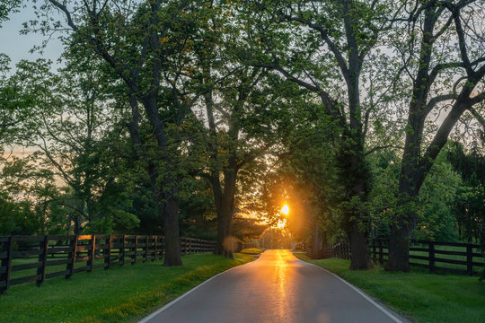 Scenic Kentucky Byway Near Lexington