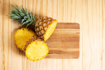 fresh pineapple