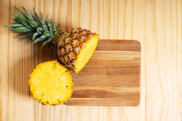 fresh pineapple