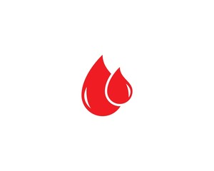 Fototapeta premium Blood ilustration logo vector