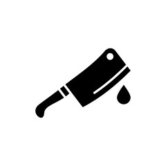Butcher knife icon