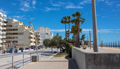 the city of Quarteira in Algarve Portugal - 269164092