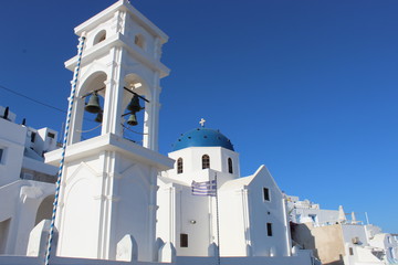 church in santorini greece