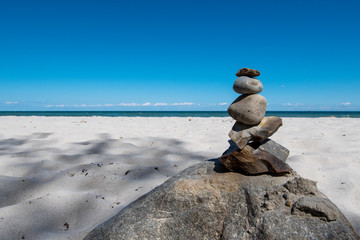 stones on the beach - Germany, Schleswig Holstein, Baltic sea