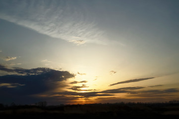 Sunrise.