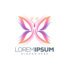 butterfly logo design,ready to use