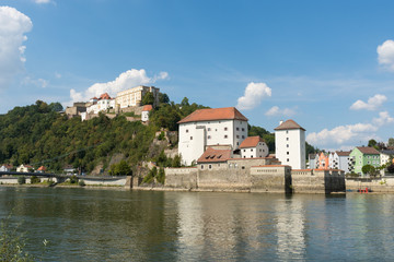 Fototapeta na wymiar Veste Niederhaus Passau