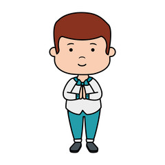 little boy first communion character