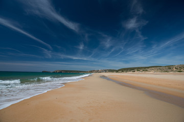 Fototapeta na wymiar A Beach near Torre dei Corsari, Sardinia, Italy