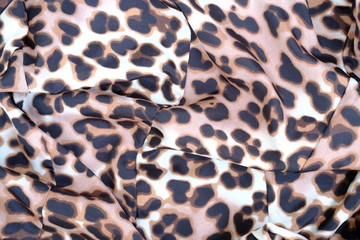 Seamless abstract leopard pattern background