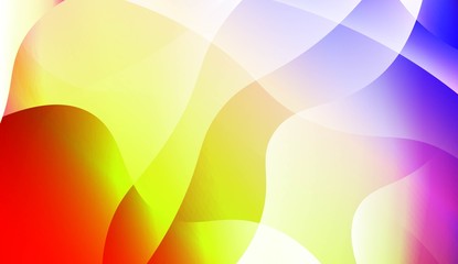 Futuristic Style With Wave Geometric Design, Shapes. For Elegant Pattern Cover Book. Vector Illustration with Color Gradient.