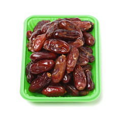 Dates on a white background