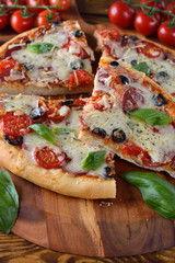 Traditional pizza