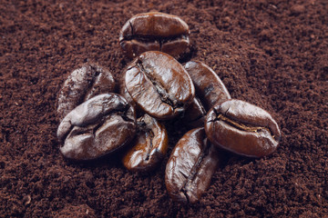 coffee beans background