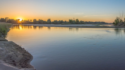 Zachód nad Wisłą © Maciej