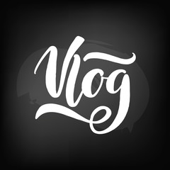 blackboard lettering vlog
