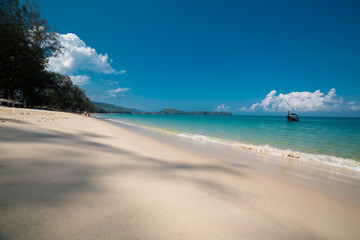 Sea scape on Phuket island at summer