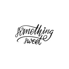 lettering something sweet