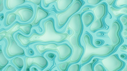 Modern background with lines and relief. 3d illustration, 3d rendering.