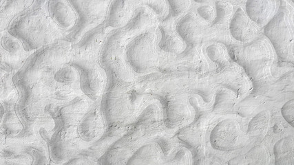 Abstract texture. Relief, shape, wood, stone. 3d illustration, 3d rendering.