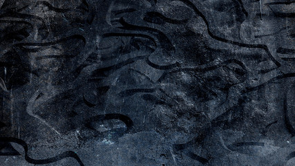 Abstract texture. Relief, shape, wood, stone. 3d illustration, 3d rendering.